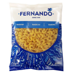 Makaronai FERNANDO, rageliai, 400 g