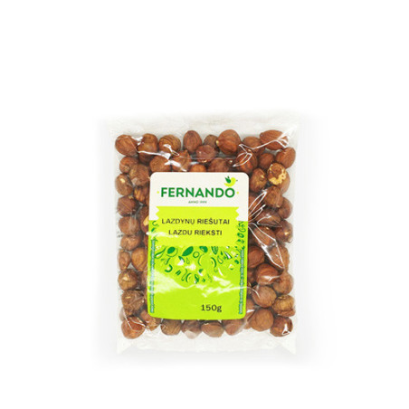 Gliaudyti lazdynų riešutai FERNANDO, 150 g