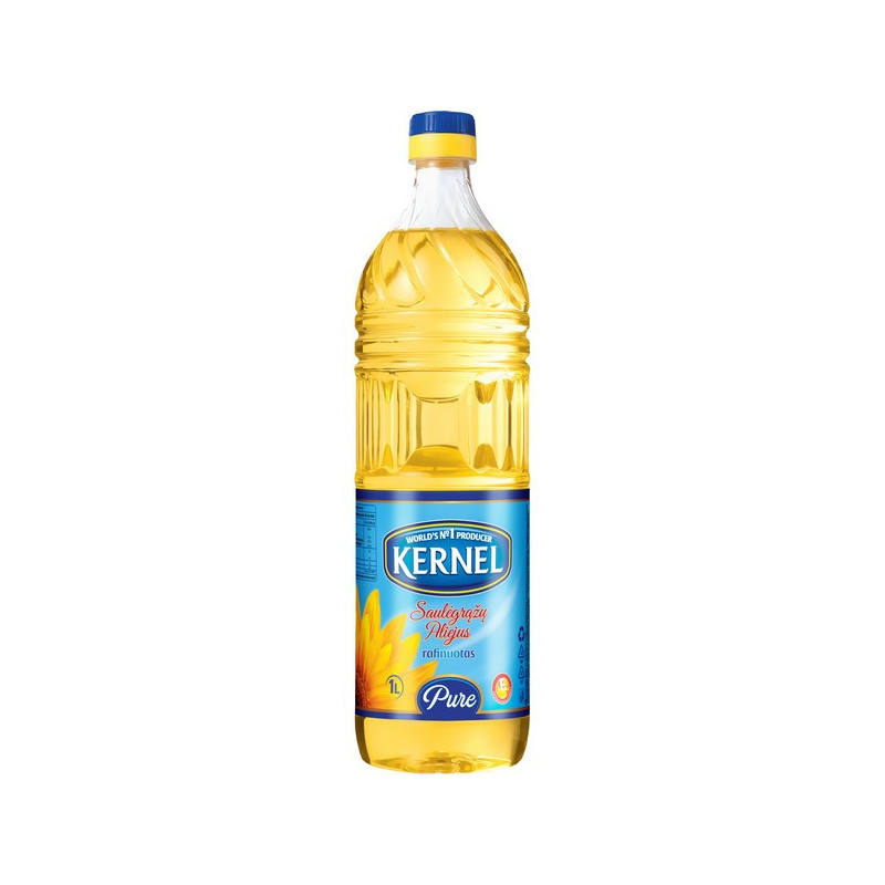 Saulėgrąžų aliejus KERNEL, 1 l