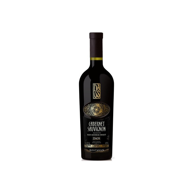 Vynas DAOS, Cabernet Sauvignon, r. p. sald., 12.5 %, 0.75 l