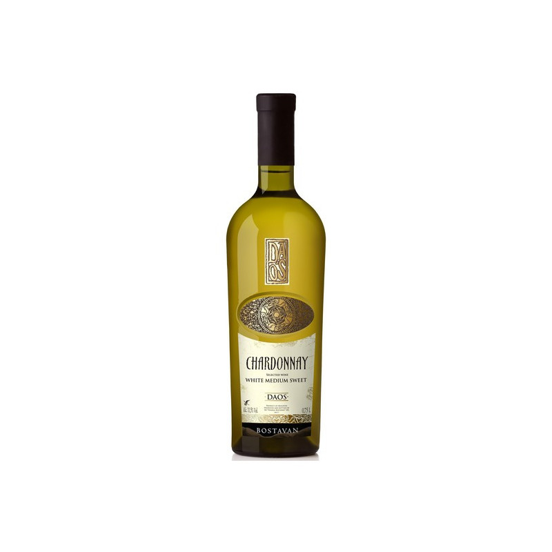 Vynas DAOS, Chardonnay, b. p. sald., 11.5 %, 0.75 l