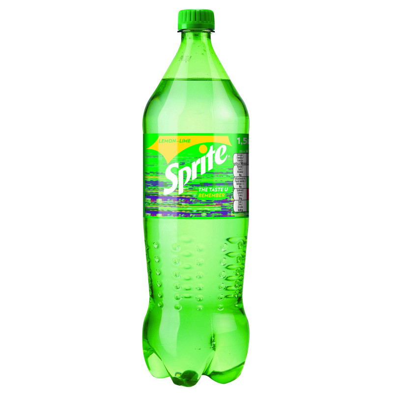 Gaivusis gėrimas SPRITE citrinų ir žaliųjų citrinų sk. 1.5l 