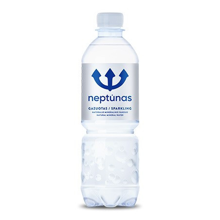 Gazuotas mineralinis vanduo NEPTŪNAS, 500 ml