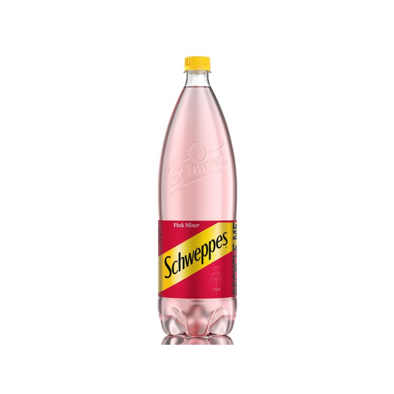 Gaivusis gėrimas SCHWEPPES PINK MIXER, 1,5 l