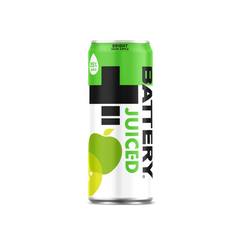 Energinis gėrimas BATTERY, JUICED BRIGHT, 330 ml
