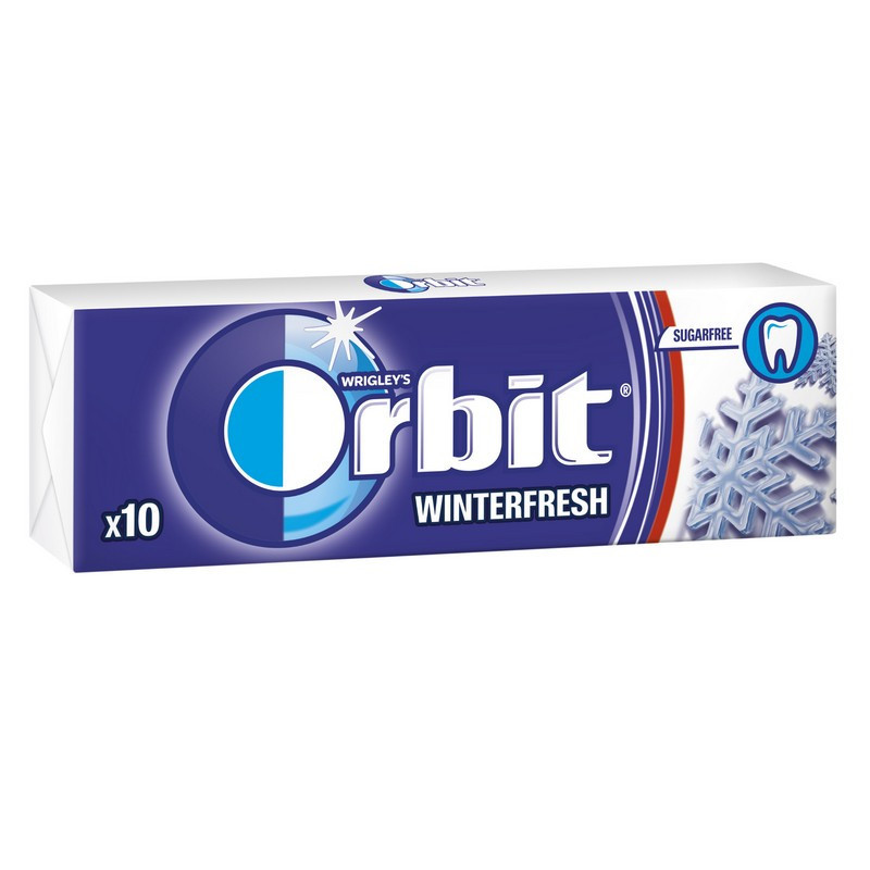 Kramtomoji guma ORBIT WINTERFRESH, 14 g