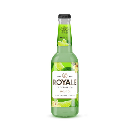 Alkoholinis kokteilis ROYALE, MOJITO, 5%, butl., 330 ml