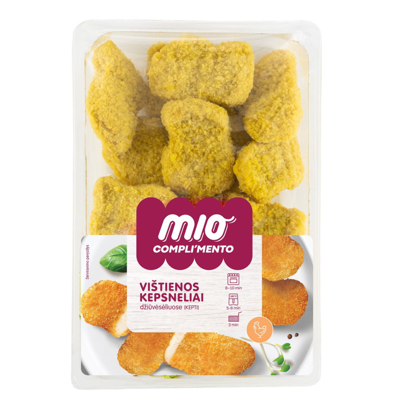 Kepti vištienos  kepsneliai MioComp 350 g