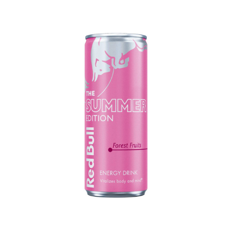Energinis gėrimas RED BULL, PINK EDITION,gaz.,skard.,250ml