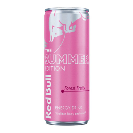 Energinis gėrimas RED BULL, PINK EDITION,gaz.,skard.,250ml