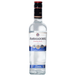 Degtinė AMBASADORIŲ STRONG 43%, 0,5l