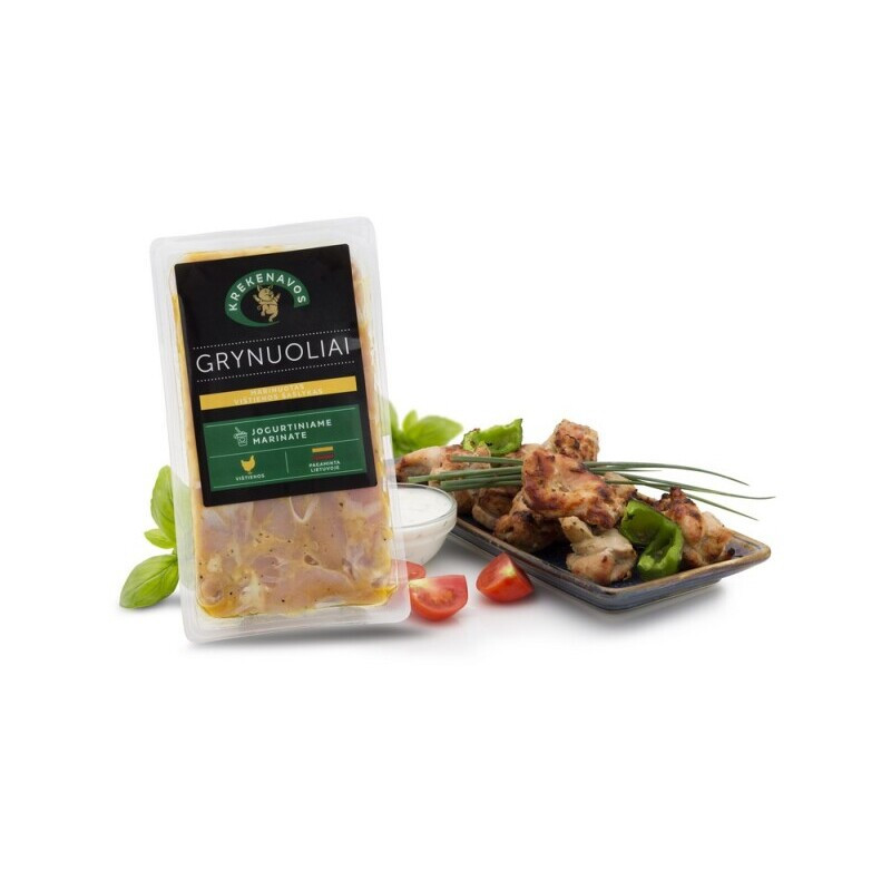 Vištienos šašlykas GRYNUOLIAI, jogurtiniame marinate, 800 g