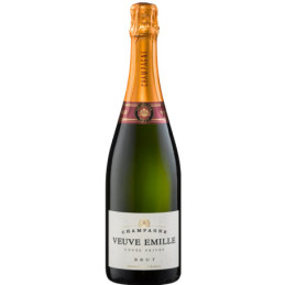 Šampanas VEUVE EMILLE BRUT, 12.5 %, balt., 0.75 l