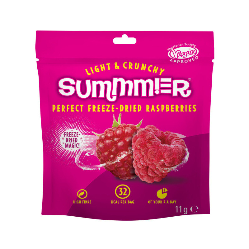 Šaltyje džiovintos avietės SUMMMER, 11 g
