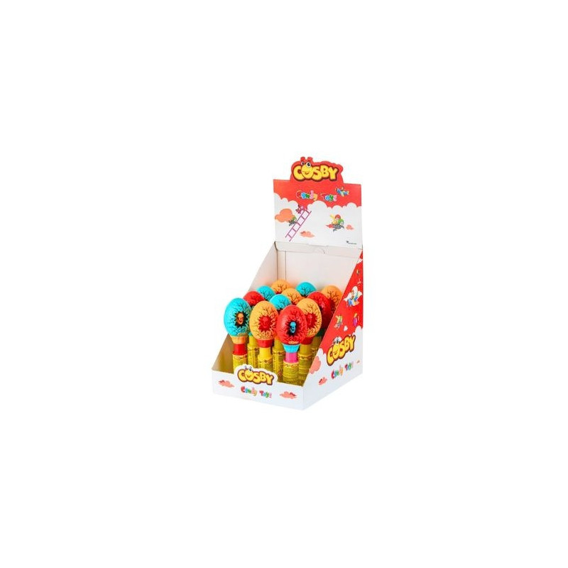 Žaislas Dino Egg/Pull Light su saldainiais, 1 vnt