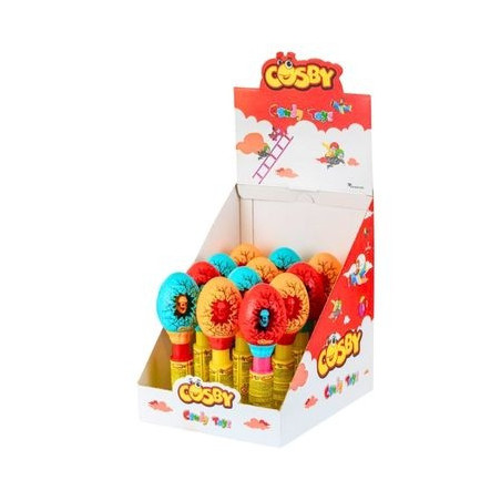 Žaislas Dino Egg/Pull Light su saldainiais, 1 vnt