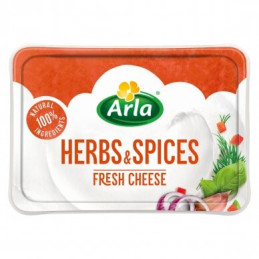 Tepamas sūris su žolelėmis ir prieskon., ARLA, 200 g