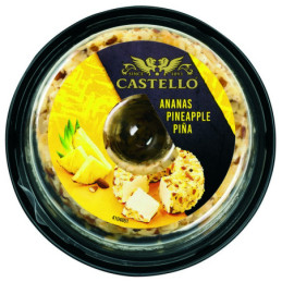 Kreminis sūris su ananasais CASTELLO, 65 %, 125 g