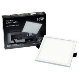 Įmontuojamas šviestuvas Tope Split, 16W, 4000°K, LED, baltas