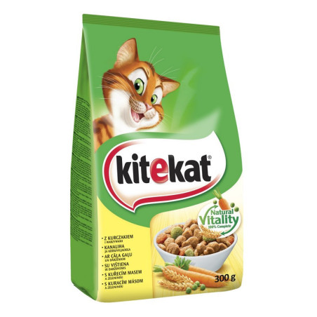 Sausas ėdalas su vištiena KITEKAT, 300 g