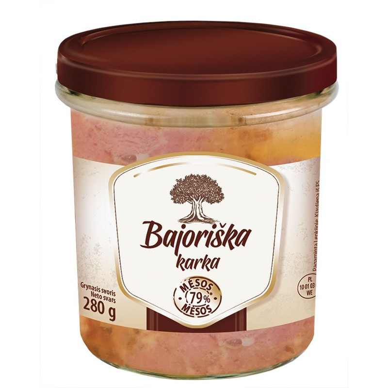 Bajoriška karka, 280 g