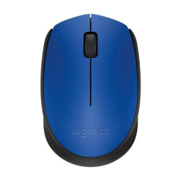 Belaidė kompiuterio pelė LOGITECH M171, mėlyna