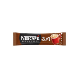 Kavos gėrimas NESCAFE 3in1 su ruduoju cukrumi, 17 g