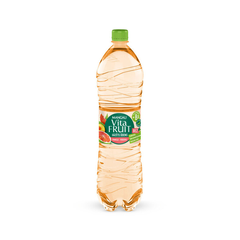 Vanduo MANGALI, VITA FRUIT, persikų sk., 1,5 l