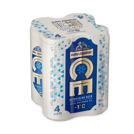 Alus VOLFAS ENGELMAN, ICE, šviesusis, 4,5%, skard., 4x568 ml