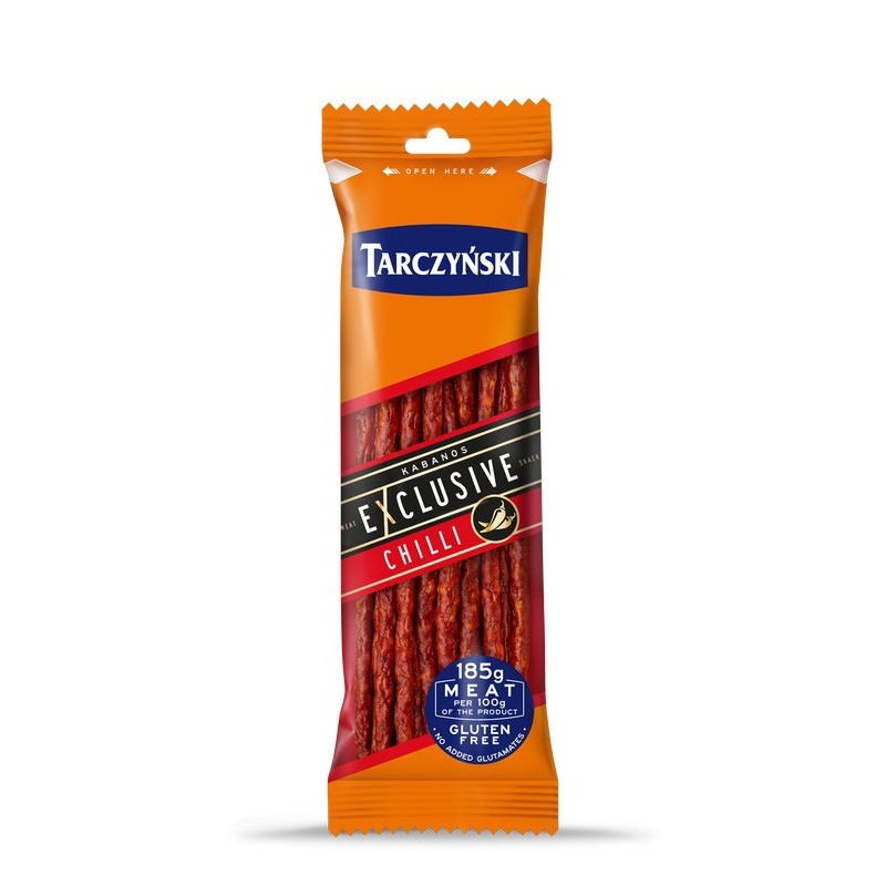 Kabanos dešrelės TARCZYNSKI su čili, II r., 105 g