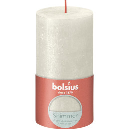 Žvakė BOLSIUS SHIMMER IVORY, 85 h
