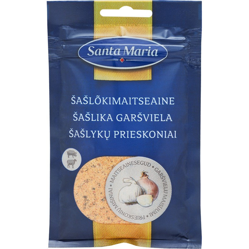 Prieskonių mišinys šašlykams SANTA MARIA, 45 g