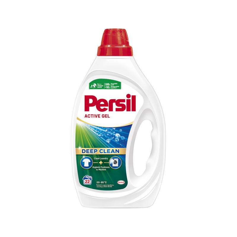 Skalbimo gelis PERSIL ACTIVE, 22 skalb., 990 ml