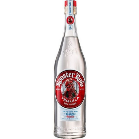 Tekila ROOSTER ROJO BLANCO, 100% Agave, 38%, 0,7 l