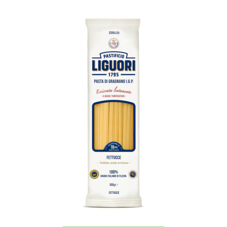 Kietagrūdžiai makaronai LIGUORI, Fettucce, Nr. 8, 500 g