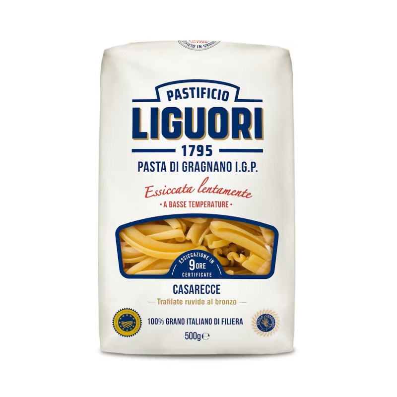 Kietagrūdžiai makaronai LIGUORI, Casarecce, Nr.27, 500 g