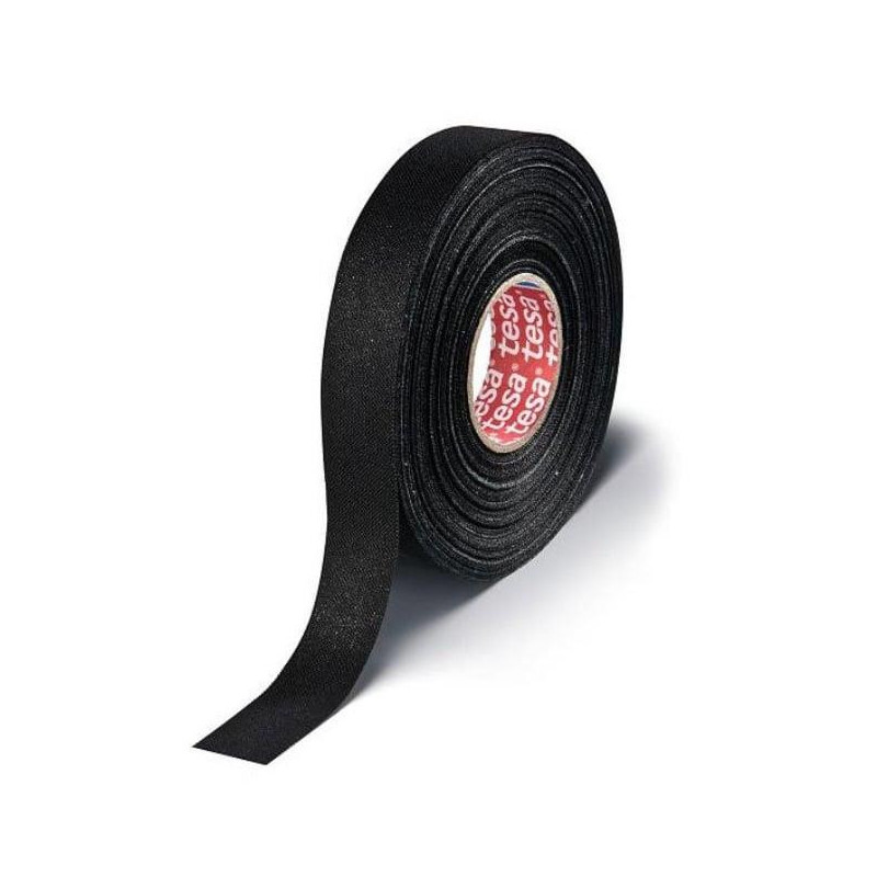 Izoliacinė juosta Tesa, juoda, 19 mm, 25 m Izoliacinė juosta Tesa, juoda, 19 mm, 25 m