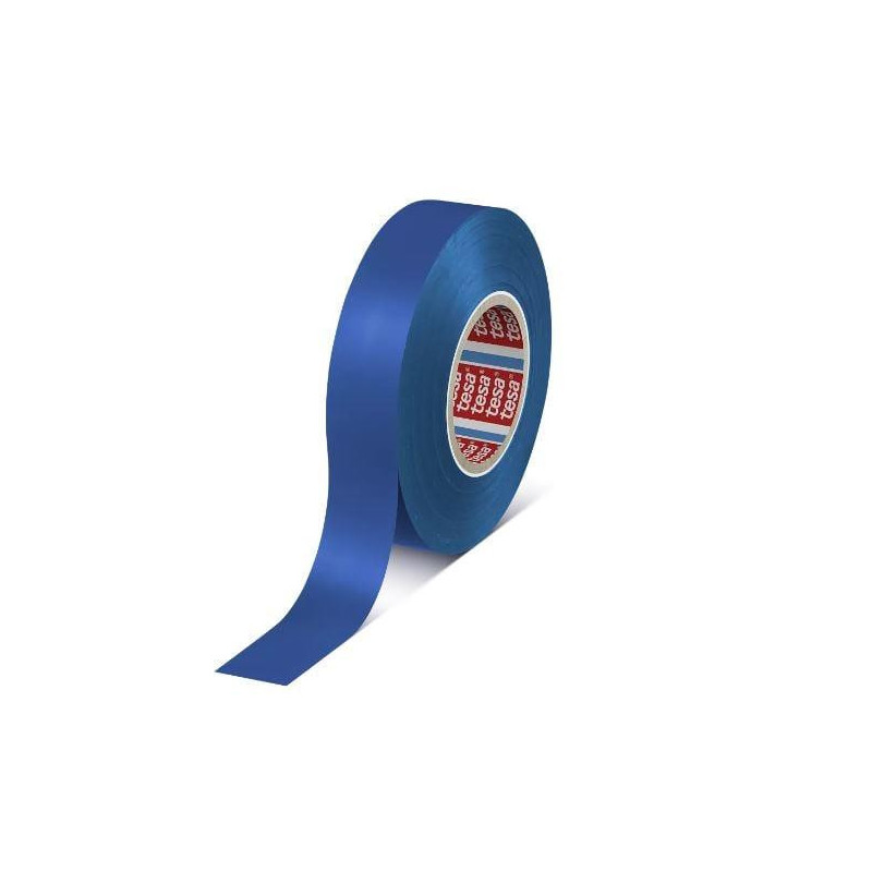 Izoliacinė juosta Tesa Premium, mėlyna, 19 mm x 33 m Izoliacinė juosta Tesa Premium, mėlyna, 19 mm x 33 m