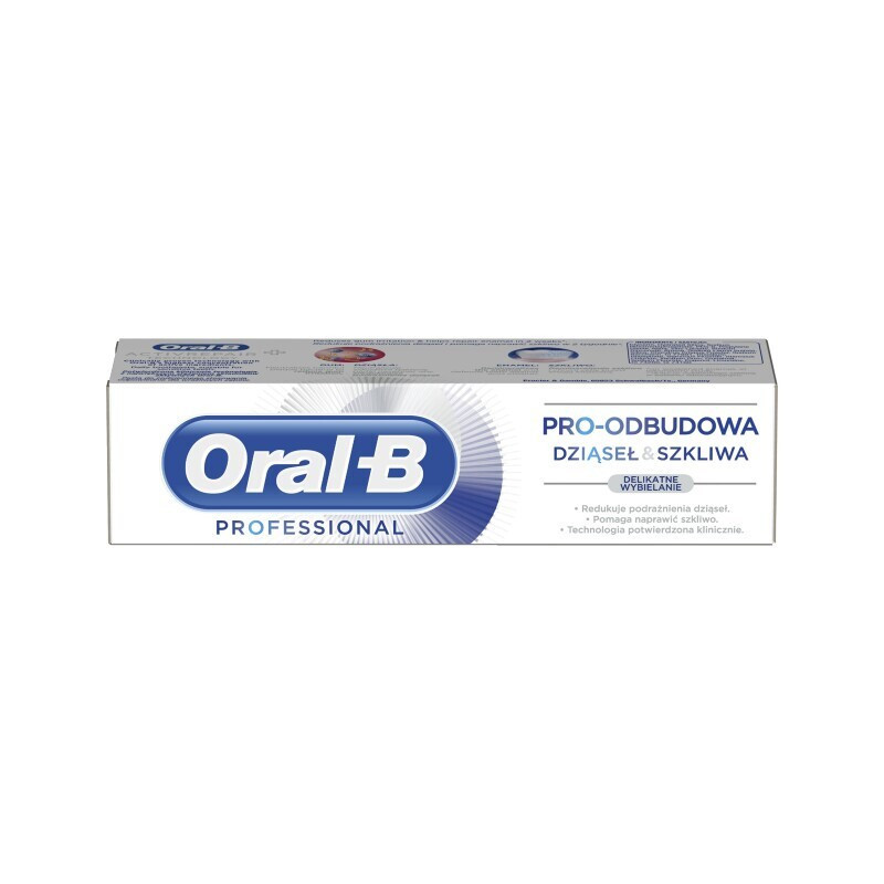 Dantų pasta ORAL-B GUM&ENAMEL PROFESSIONAL WHITENING, 75 ml