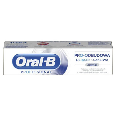 Dantų pasta ORAL-B GUM&ENAMEL PROFESSIONAL WHITENING, 75 ml