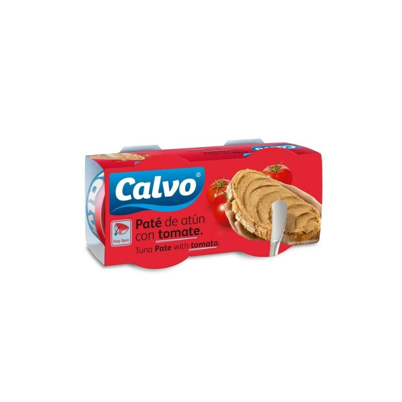 Tuno paštetas CALVO su pomidorais, 150 g