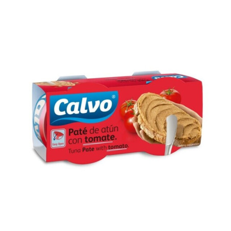 Tuno paštetas CALVO su pomidorais, 150 g