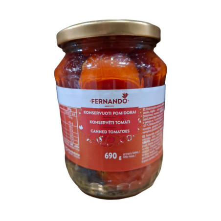 Konservuoti pomidorai FERNANDO, 690 g