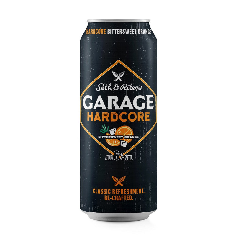 Alaus kokteilis GARAGE, HARD ORANGE, 6%, skard., 500 ml
