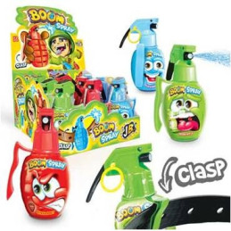 Skystas saldainis Johny Bee Boom Spray, 50 ml