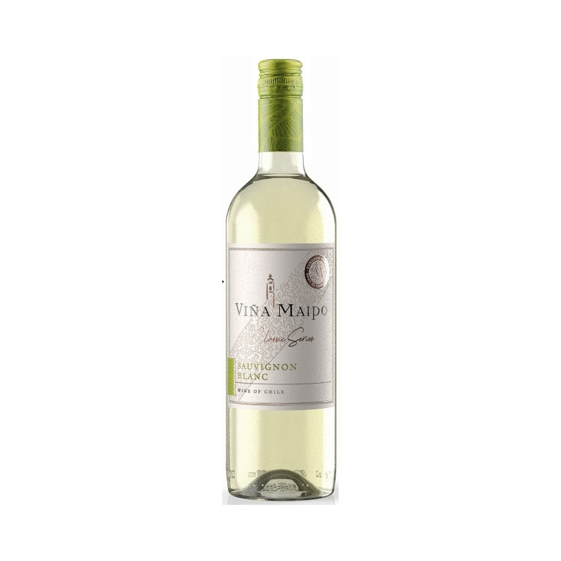 Vynas VINA MAIPO BI-VAR. SAUVBLANC CHARD, b. saus., 12,5 % ,0,75 l