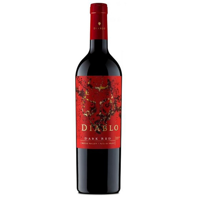 Vynas DIABLO, raudonas sausas, 13,5 %, 0,75l