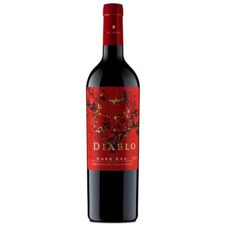 Vynas DIABLO, raudonas sausas, 13,5 %, 0,75l