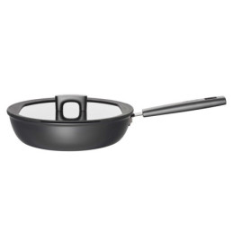 Keptuvė su dangčiu Fiskars Hard Face, Ø 28 cm