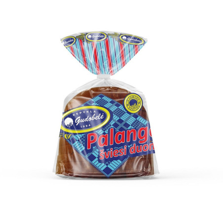Šviesi ruginė raikyta PALANGOS duona, 340 g